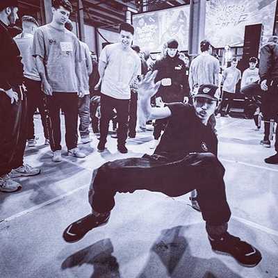 picture of just 4 funk breakdance workshop